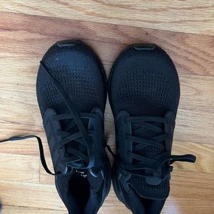 Black Adidas sneakers